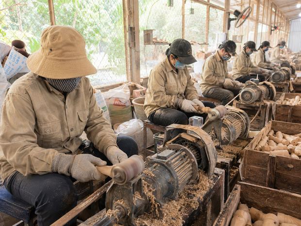 Skilled craftsmen production